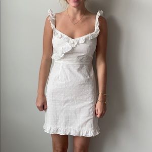 White beautiful dress